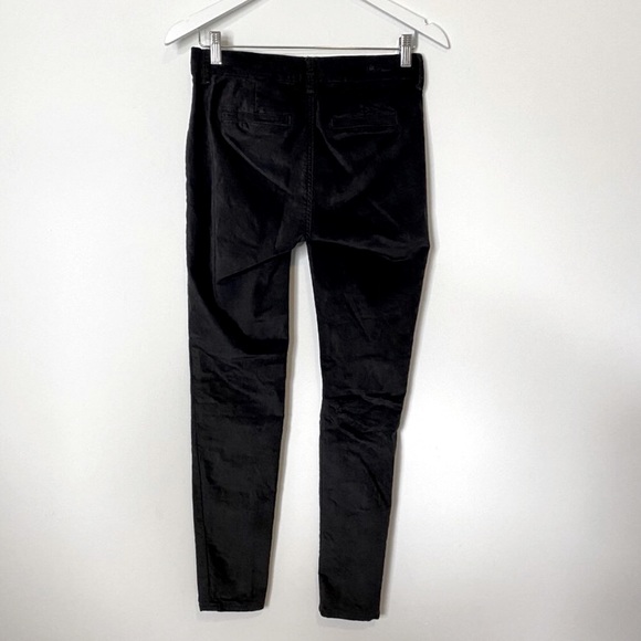 Kut From The Kloth Diana Black Velvet Skinny Pants LIKE NEW - Picture 5 of 8